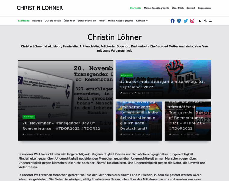 Christin-loehner.de thumbnail