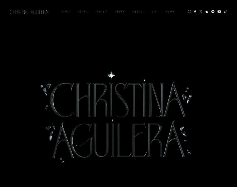 Christinaaguilera.com thumbnail