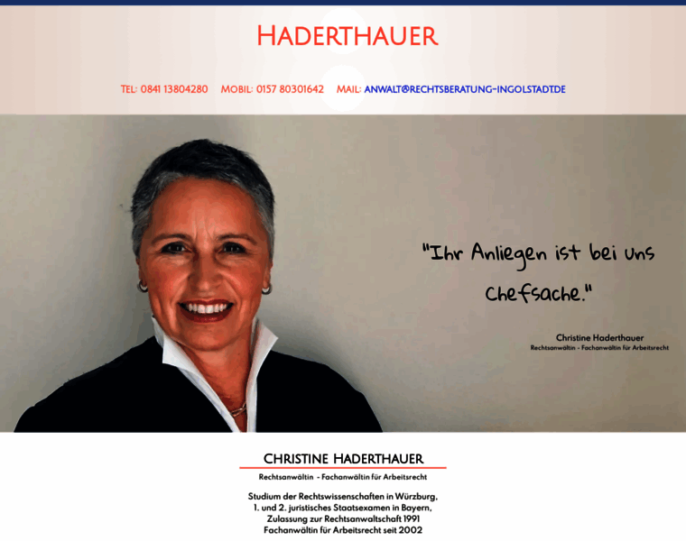 Christine-haderthauer.de thumbnail