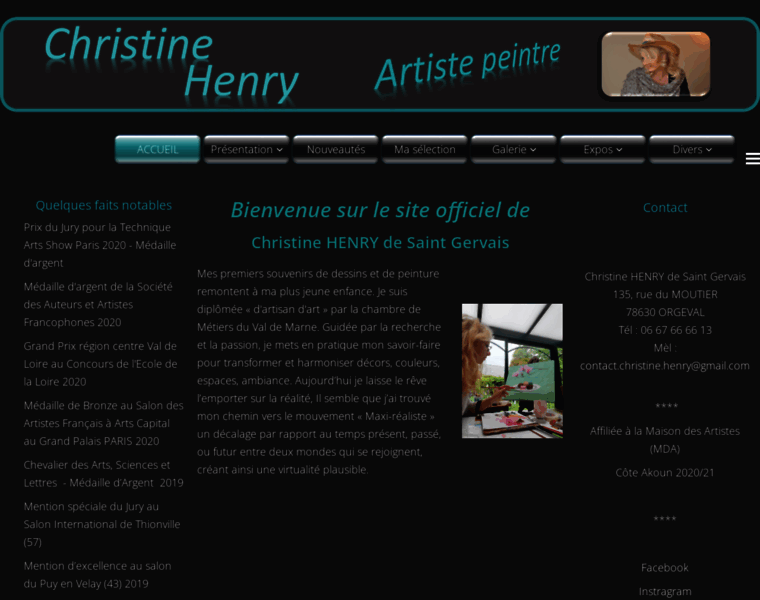 Christine-henry.com thumbnail