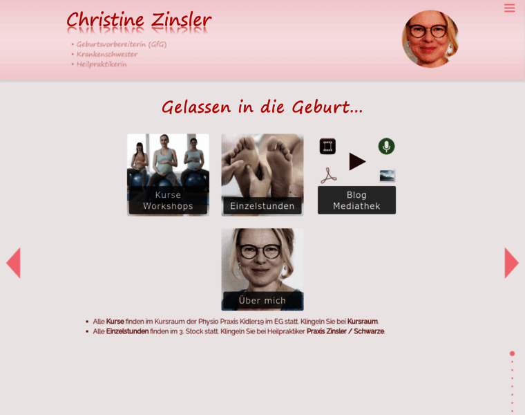 Christine-zinsler.de thumbnail
