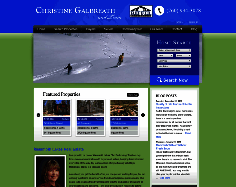 Christinegalbreath.com thumbnail