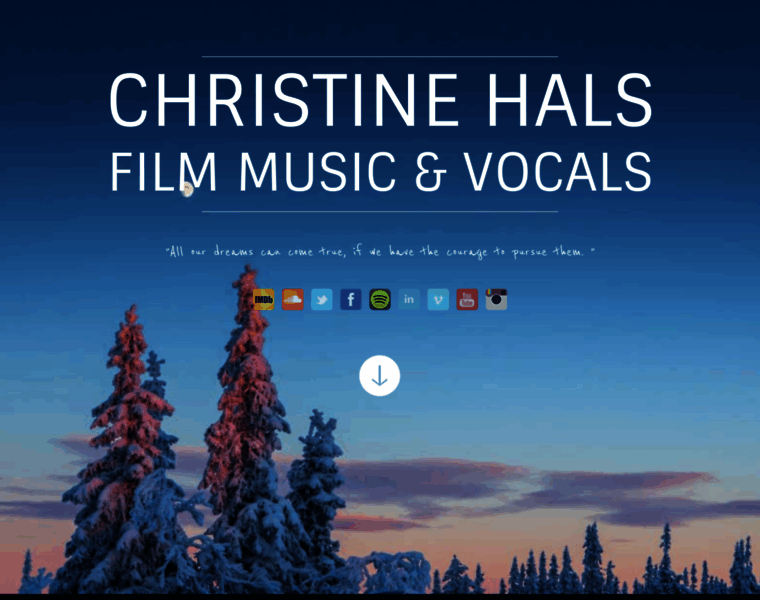 Christinehals.com thumbnail