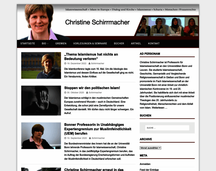 Christineschirrmacher.info thumbnail