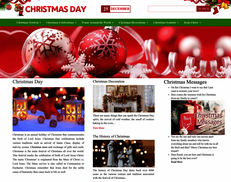 Christmas-day.org thumbnail