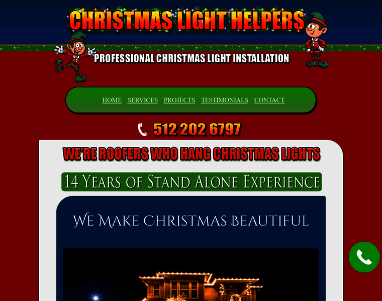 Christmaslighthelpers.com thumbnail
