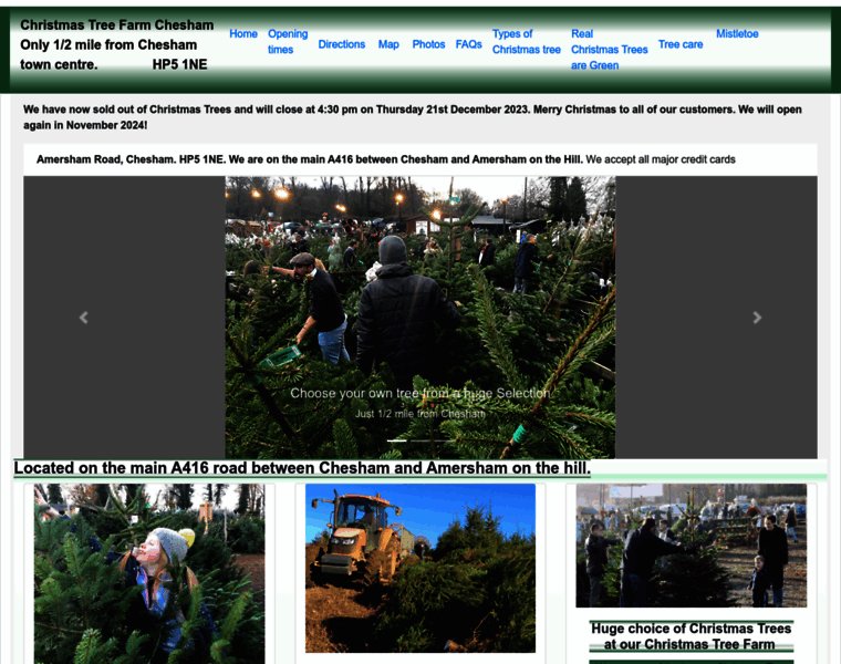 Christmastreefarm.co.uk thumbnail