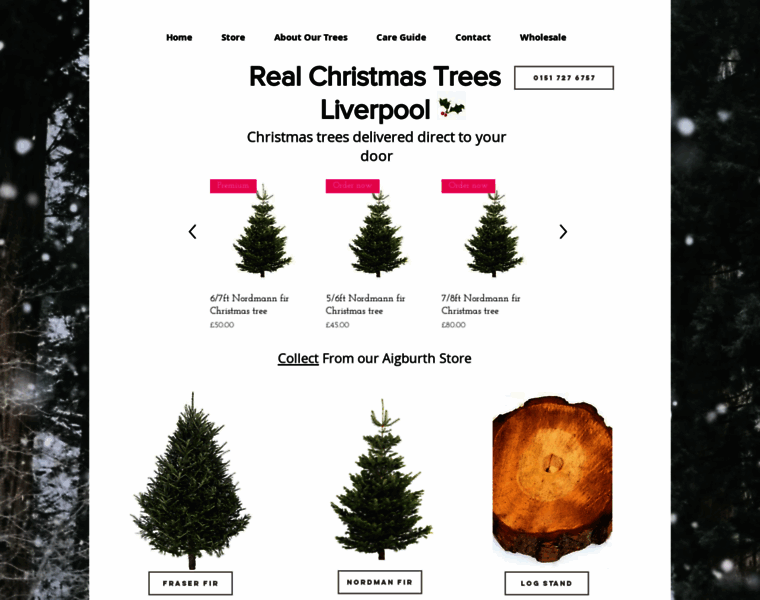 Christmastrees-liverpool.co.uk thumbnail