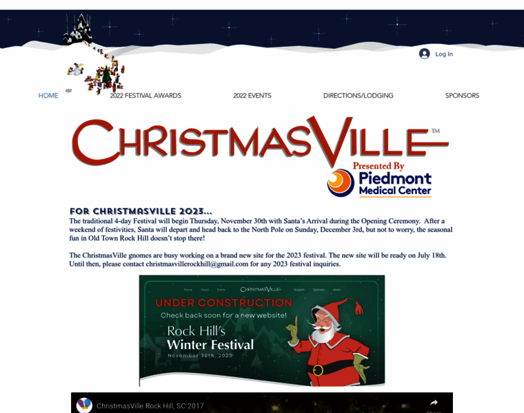Christmasvillerockhill.com thumbnail