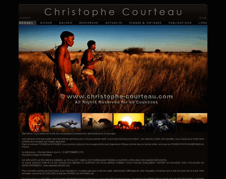 Christophe-courteau.com thumbnail