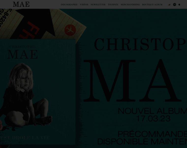 Christophe-mae.fr thumbnail