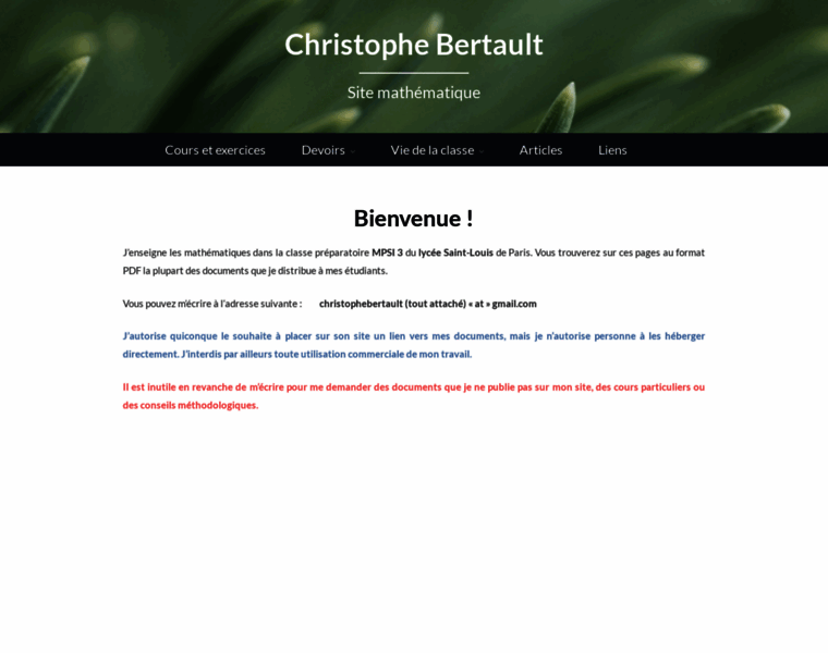 Christophebertault.fr thumbnail