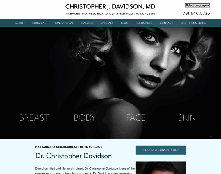 Christopherdavidsonmd.com thumbnail