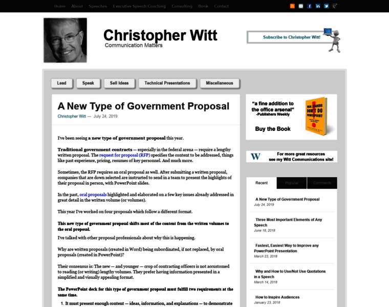Christopherwitt.com thumbnail