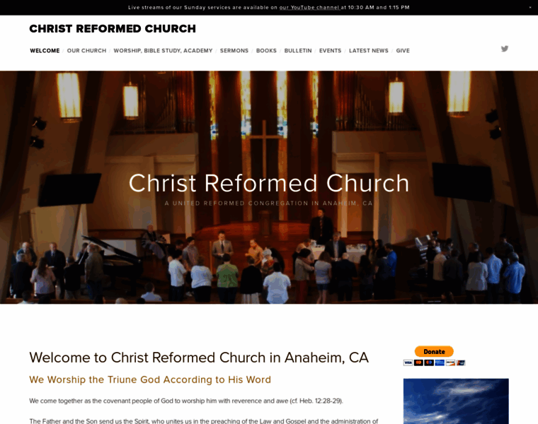 Christreformed.org thumbnail