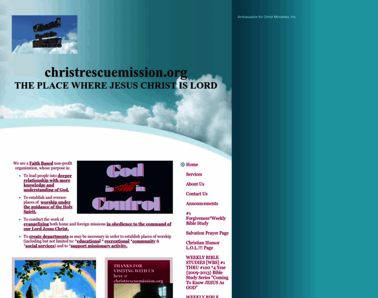 Christrescuemission.org thumbnail
