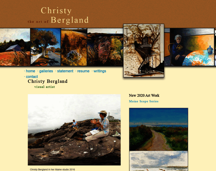 Christybergland.com thumbnail