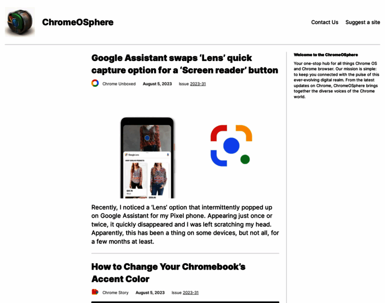 Chromeosphere.com thumbnail