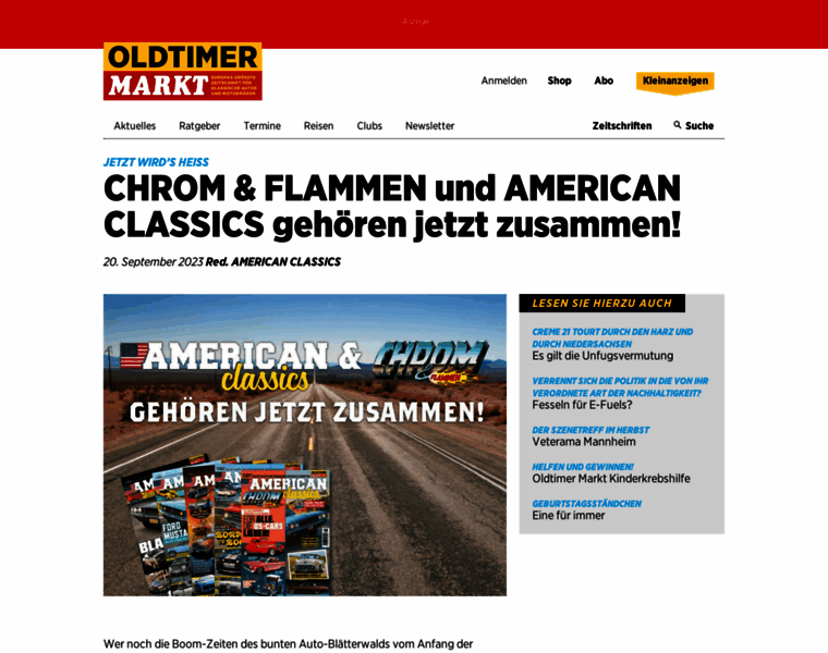 Chromundflammen-magazin.de thumbnail