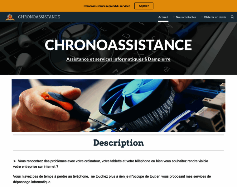 Chronoassistance.com thumbnail