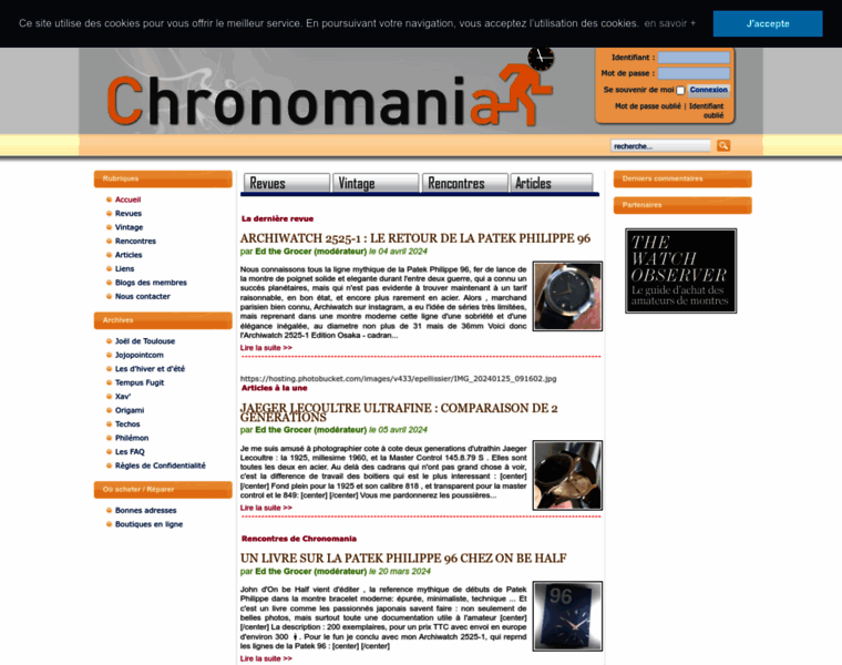 Chronomania.net thumbnail