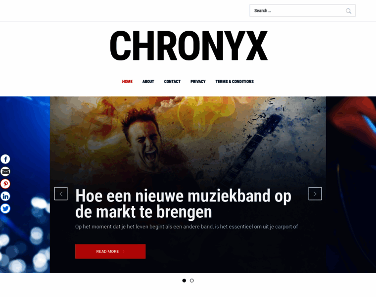 Chronyx.be thumbnail