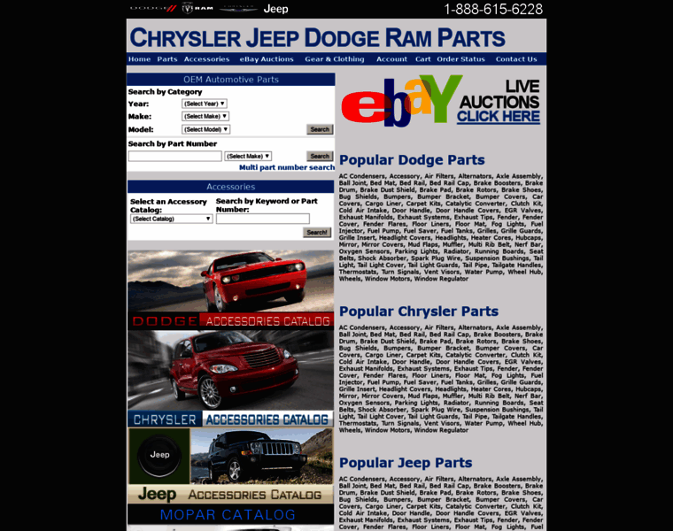 Chryslerjeepdodgeparts.com thumbnail