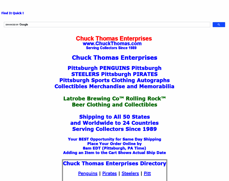 Chuckthomas.com thumbnail
