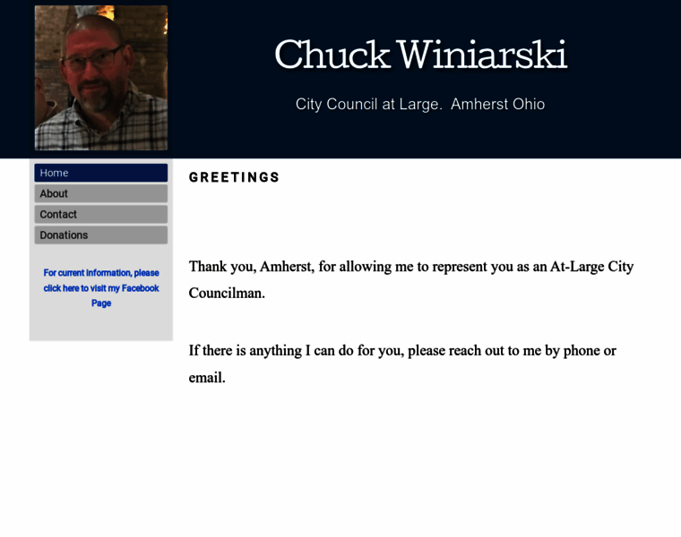 Chuckwiniarski.com thumbnail
