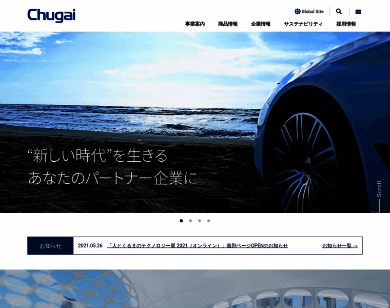 Chugai-jp.com thumbnail