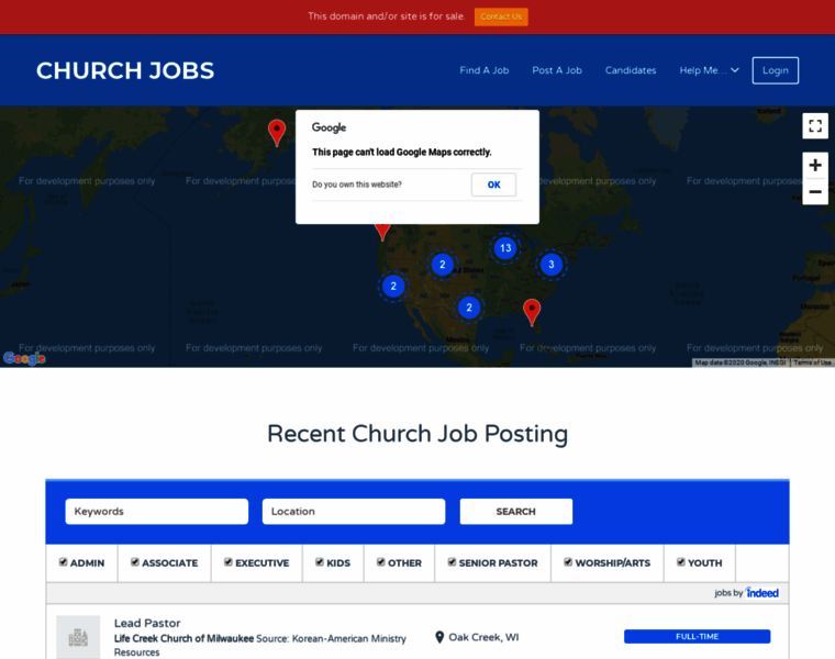 Church-jobs.org thumbnail