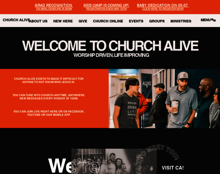 Churchaliveag.org thumbnail