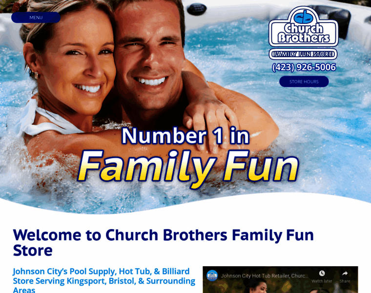 Churchbrothersfamilyfunstore.com thumbnail