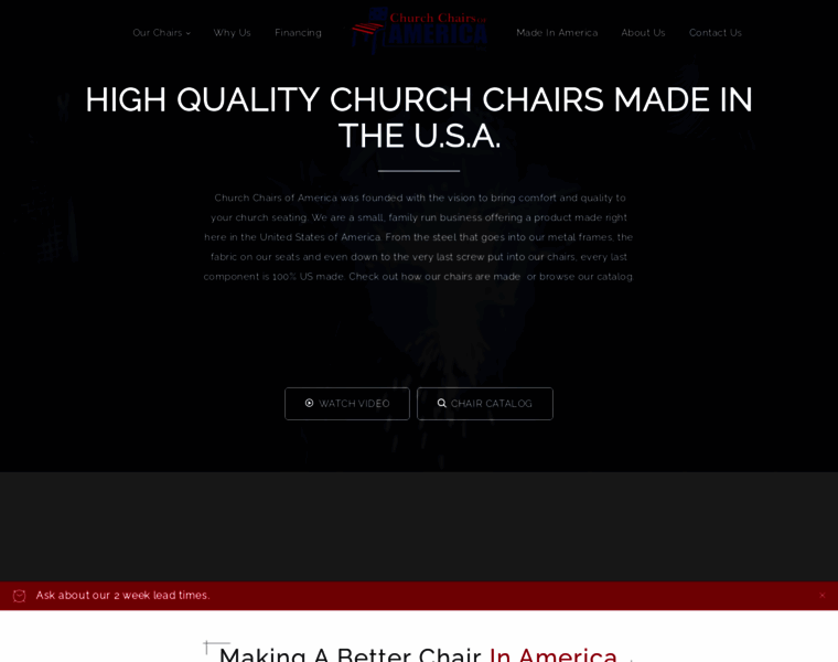 Churchchairs.com thumbnail
