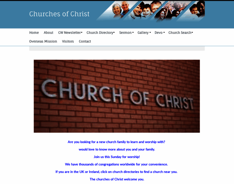 Churchesofchrist.co.uk thumbnail