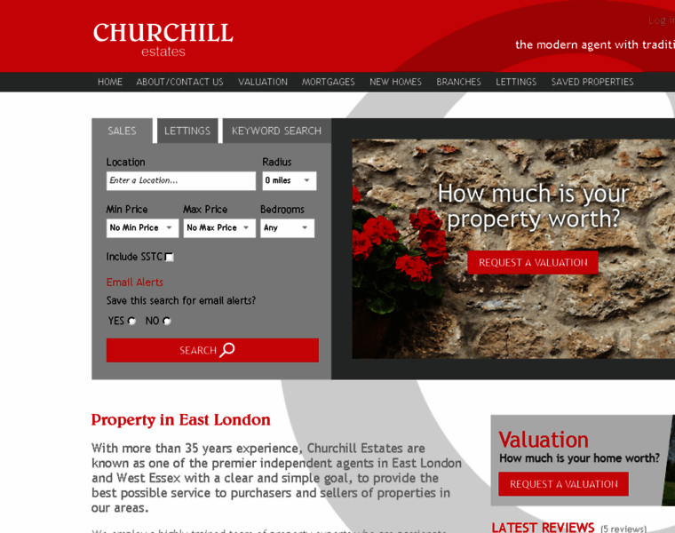 Churchill-estates.co.uk thumbnail