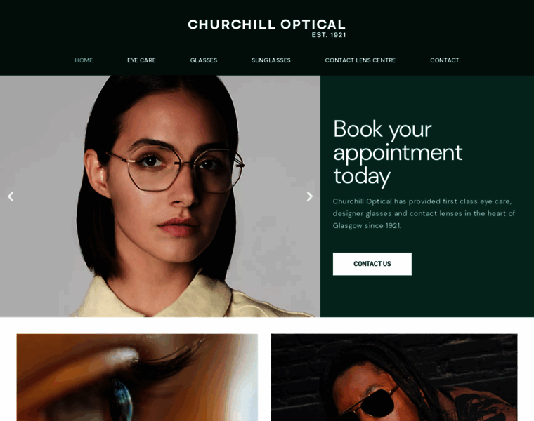 Churchilloptical.com thumbnail