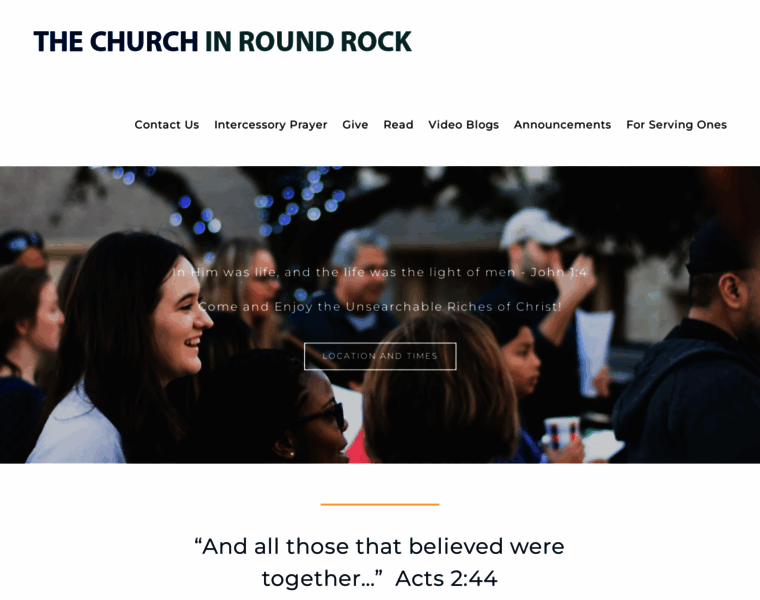 Churchinroundrock.com thumbnail