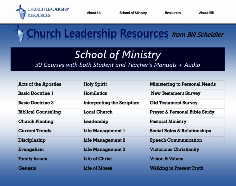 Churchleadershipresources.com thumbnail