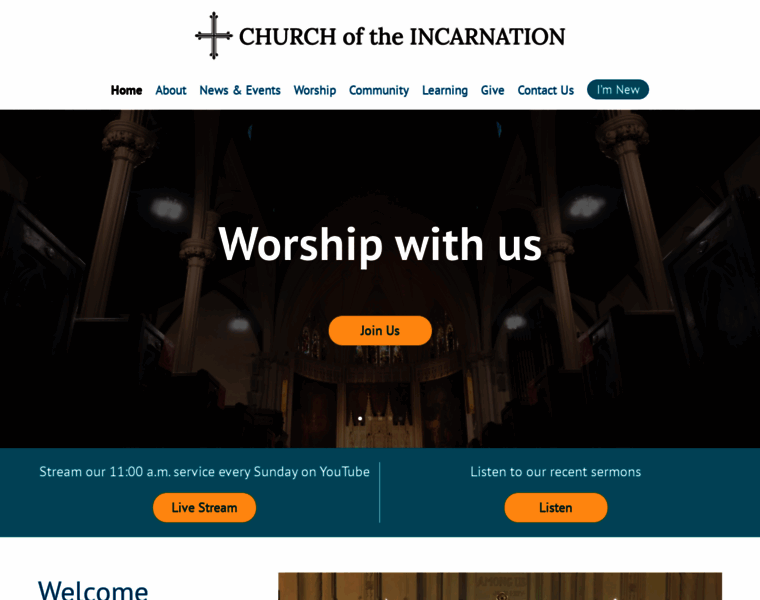 Churchoftheincarnation.org thumbnail