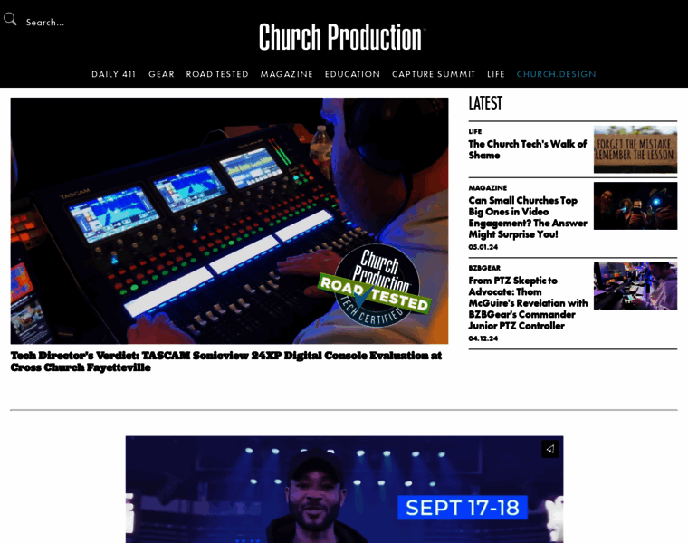 Churchproduction.com thumbnail