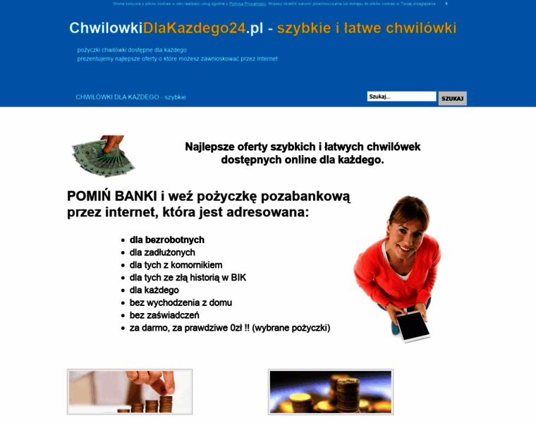 Chwilowkidlakazdego24.pl thumbnail