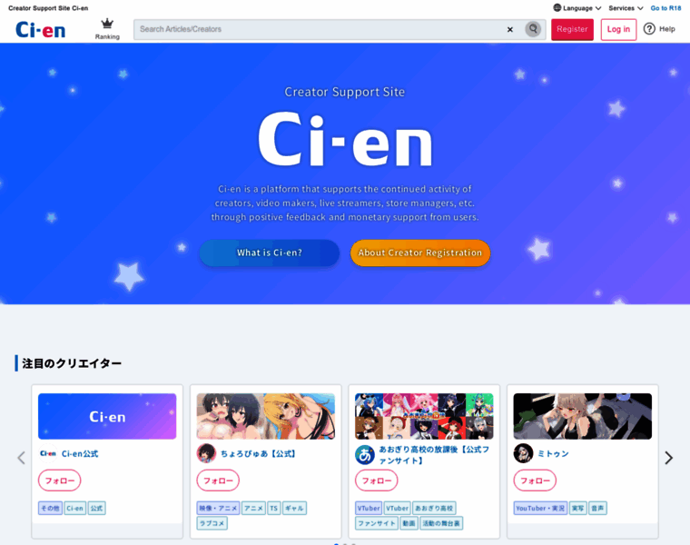 Ci-en.net thumbnail