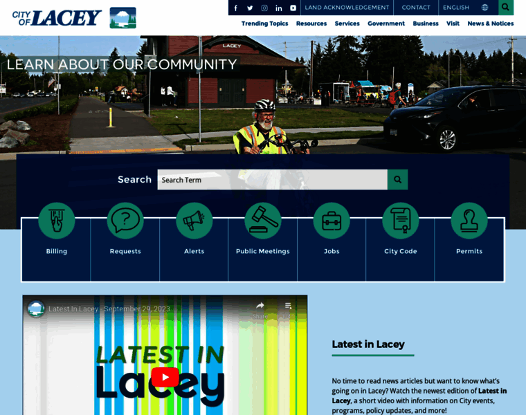 Ci.lacey.wa.us thumbnail