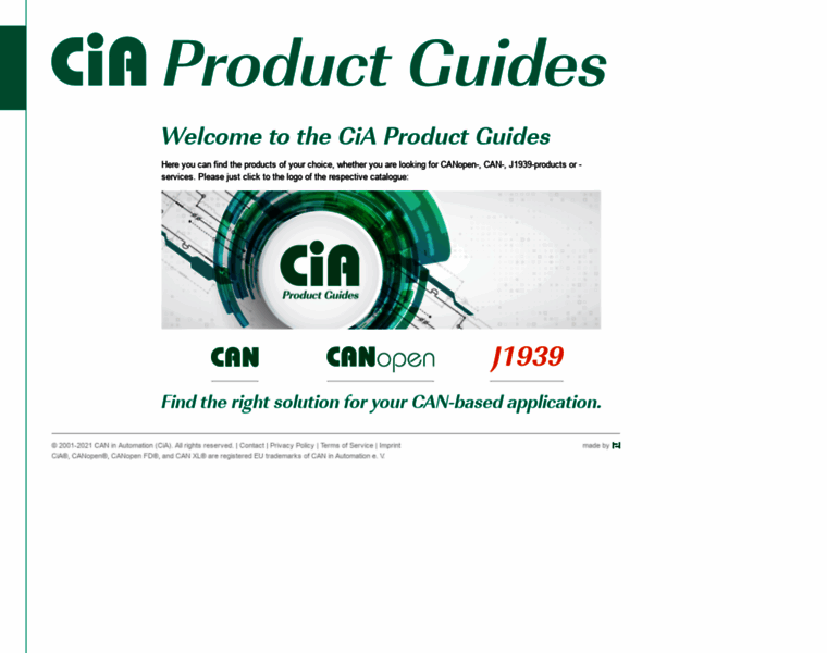 Cia-productguides.org thumbnail