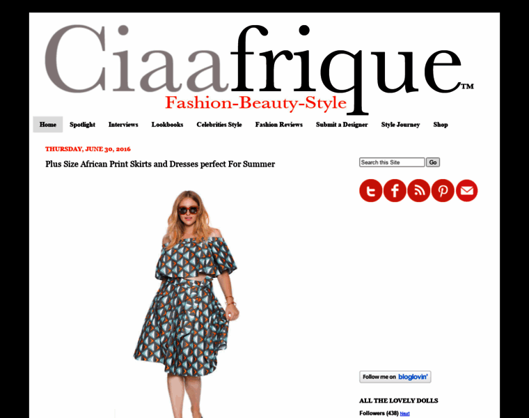 Ciaafrique.com thumbnail