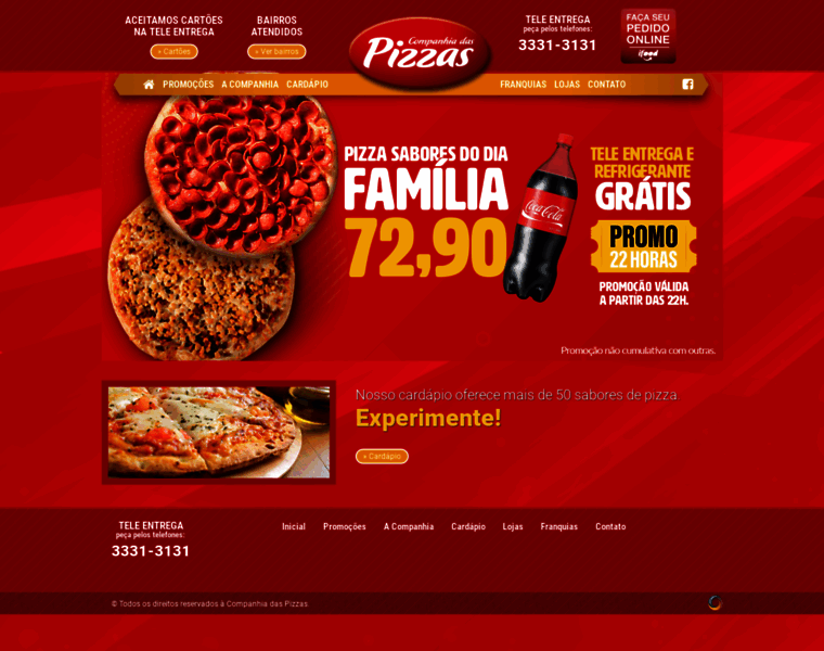 Ciadaspizzas.com.br thumbnail