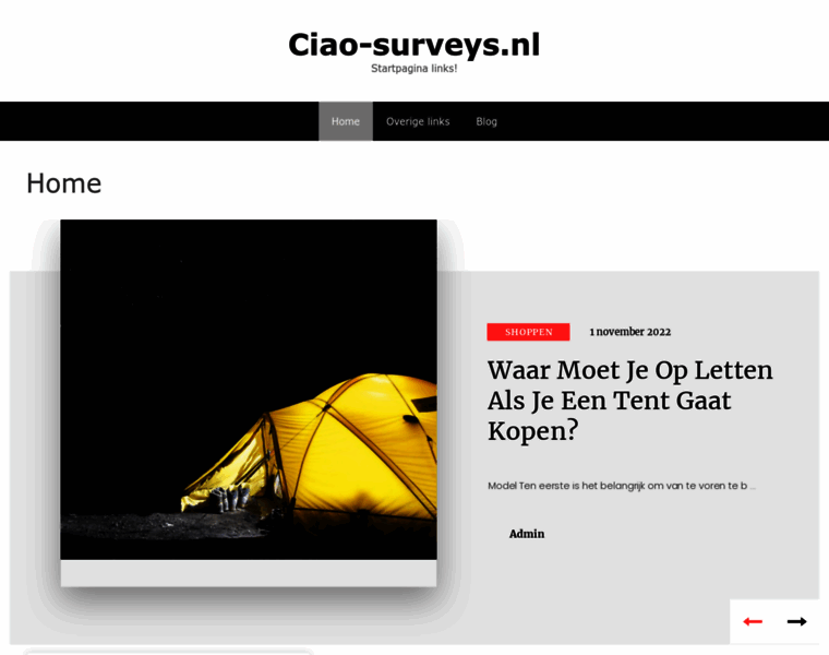 Ciao-surveys.nl thumbnail