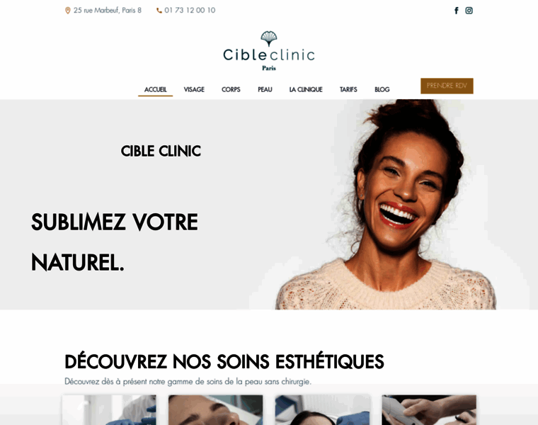 Cible-clinic.com thumbnail