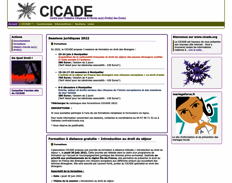 Cicade.org thumbnail